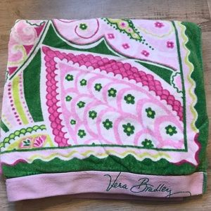 Vera Bradley beach towel